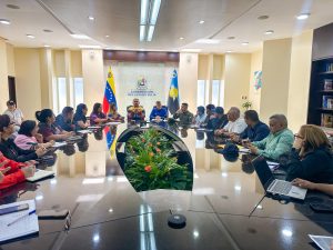 Gobernador del Zulia y el ministro de Deportes afinan detalles para los Vigésimos (XX) Juegos Deportivos Nacionales Estudiantiles 2026