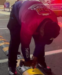 IMTCUMA refuerza seguridad en paso peatonal entre los dos Centros Comerciales en el casco central de Maracaibo