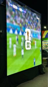 Los habitantes de San francisco en el estado Zulia podran disfrutar del Mundial de Futbol 2026 en pantalla gigante