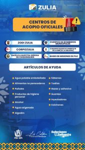 Gobernación del Zulia envía ayuda multidisciplinaria a Caracas y activa plan de contingencia regional
