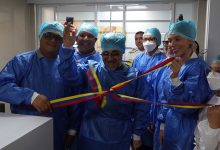 La Unidad de Hemato-Oncología Pediátrica dispone de consultorios, salas de quimioterapia y áreas de aislamiento para la atención de más de 1.400 niños al año. / Foto: Prensa Gobernación de Carabobo.