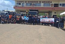 La Sede del Cuerpo de Bomberos del municipio Miranda en el estado Zulia funciona como principal Centro de Acopio en la entidad