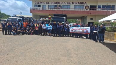 La Sede del Cuerpo de Bomberos del municipio Miranda en el estado Zulia funciona como principal Centro de Acopio en la entidad