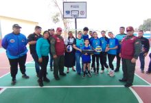 En el estado Zulia Alcaldía de Miranda y la Guardia del Pueblo entregaron trabajos de reacondicionamiento de la Cancha del Grupo Escolar Bolivariano Alejandro Fuenmayor