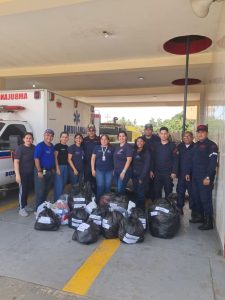 La Sede del Cuerpo de Bomberos del municipio Miranda en el estado Zulia funciona como principal Centro de Acopio en la entidad 