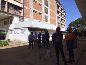 Brigadas Técnicas de Evaluación de Riesgo de Cabimas realiza inspección técnica en la sede de la Alcaldía y en el Conjunto Residencial "Gran Sabana"