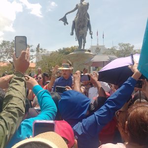 El Zulia se Movilizó por la Justicia y la Paz en la plaza Bolívar de Maracaibo