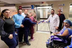 Plan Cayapa de la Salud pone en funcionamiento nuevo ascensor en el Hospital Chiquinquirá de Maracaibo