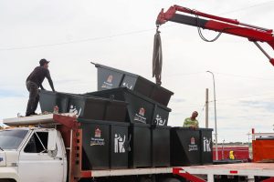Plan de limpieza urbana despliega nuevos contenedores de basura en las 18 parroquias de Maracaibo