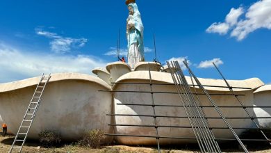 Gobernación del Zulia inicia trabajos de restauración del Monumento a la Virgen de Chiquinquirá en la Circunvalación #1