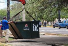 Alcaldía de Maracaibo distribuye 20 nuevos contenedores en sitios estratégicos de la ciudad