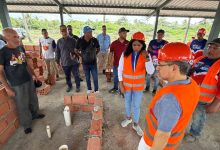 Gobernador Lacava y alcaldesa Riera supervisaron avances de reconstrucción de viviendas en Juan José Mora