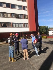 Protección Civil evalúa infraestructuras en San Cristóbal tras el evento telúrico