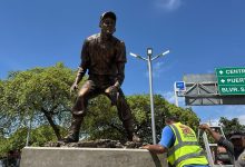 Alcaldía de Maracaibo inmortaliza a Luis Aparicio Montiel con estatua en su honor