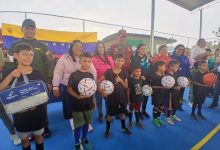 Rehabilitada la Cancha de Usos Múltiples Marcos Pereira Olivares en el municipio Miranda del estado Zulia