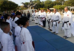 Maracaibo vibró con el primer Tope Municipal de Karate Do en el Parque Urdaneta
