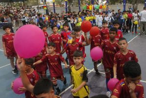 Maracaibo vibró con la inauguración del Mundialito Kids de Fútbol de Salón