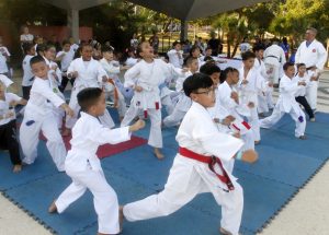 Maracaibo vibró con el primer Tope Municipal de Karate Do en el Parque Urdaneta