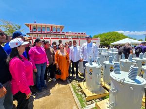 Gobernador Luis Caldera entrega 520 transformadores para fortalecer el servicio eléctrico en los 21 municipios del estado Zulia