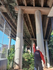 Inspección técnica en los viaductos