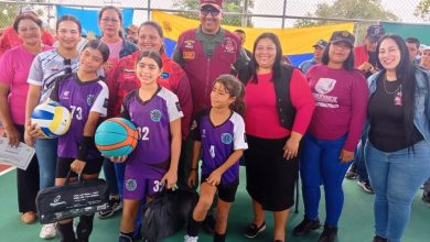 Gobierno Bolivariano rehabilita cancha deportiva en el municipio Miranda del estado Zulia
