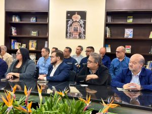 Zulia: Gobernador Luis Caldera se reunió con representantes de los sectores productivos y comerciales para impulsar la economía de la región