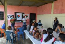 Fortalecen la prevención con Taller de “Aulas Verdes en Espacios de Contigencia” en Juan José Mora