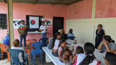Fortalecen la prevención con Taller de “Aulas Verdes en Espacios de Contigencia” en Juan José Mora