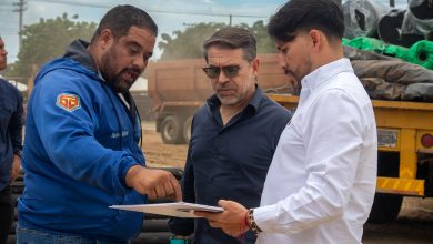 Lacava y Castañeda entregan materiales para el nuevo Complejo Deportivo “Ciudad Academia Guacara”