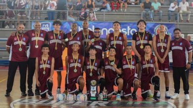 Carabobo conquista el Campeonato Nacional de Baloncesto U16 Masculino 2026