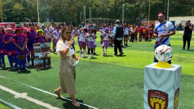 Alcaldesa Dina Castillo inauguró torneo de la Liga FEM 2026 en el Complejo Deportivo “La Viña”