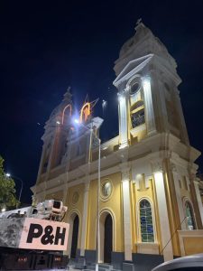 Gobierno Municipal inicia la recuperación de la cúpula de la Catedral de Cabimas