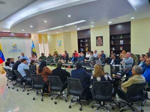 Gobernador Luis Caldera preside sesión del Consejo Regional de Economía del Zulia