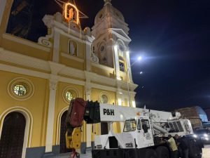 Gobierno Municipal inicia la recuperación de la cúpula de la Catedral de Cabimas