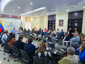 Gobernador Luis Caldera preside sesión del Consejo Regional de Economía del Zulia