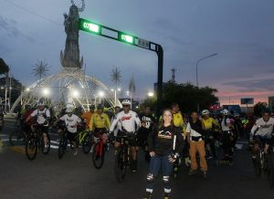 Masiva rodada ciclista pone la joya de la corona en la semana aniversario de Maracaibo
