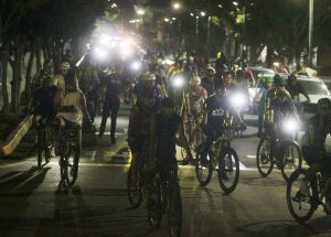 Masiva rodada ciclista pone la joya de la corona en la semana aniversario de Maracaibo