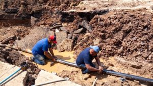 MinAguas ejecutó sustitución de 120 metros de tubería de 4 pulgadas de diámetro en el sector Cañada Honda de Maracaibo