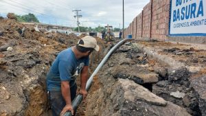 MinAguas ejecutó sustitución de 120 metros de tubería de 4 pulgadas de diámetro en el sector Cañada Honda de Maracaibo