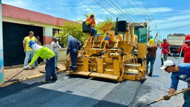 Plan Estadal de Asfaltado se despliega en El Soler en el municipio San Francisco