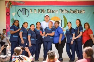 Gobernación del Zulia despliega Plan Cayapa de Educación en la Escuela Básica Estadal Marco Tulio Andrade en Maracaibo