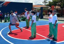 Gobernador Lacava y alcalde Betancourt reinauguraron cancha de usos múltiples en Puerto Cabello