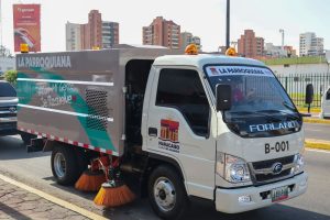 En funcionamiento "las barredoras mecánicas" de la Alcaldía de Maracaibo