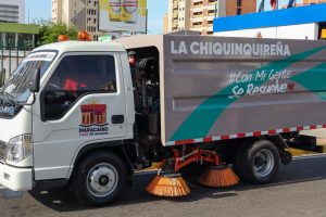 En funcionamiento "las barredoras mecánicas" de la Alcaldía de Maracaibo