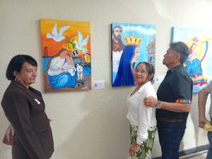 Inauguran imponente exposición artística y religiosa en honor a Nuestra Señora del Rosario