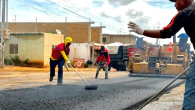 Plan "Fiesta del Asfalto" despliegan en el sector El Caujaro de San Francisco