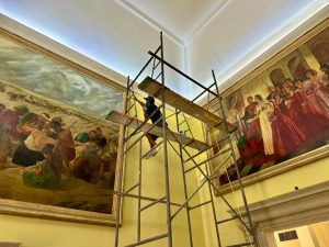 Gobernador Luis Caldera inspecciona plan de restauración del Museo General Rafael Urdaneta