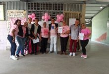 En Carabobo aldea universitaria Antonio Sandoval conmemoró “Octubre Mes Rosa” con bailoterapia y charla de concienciación
